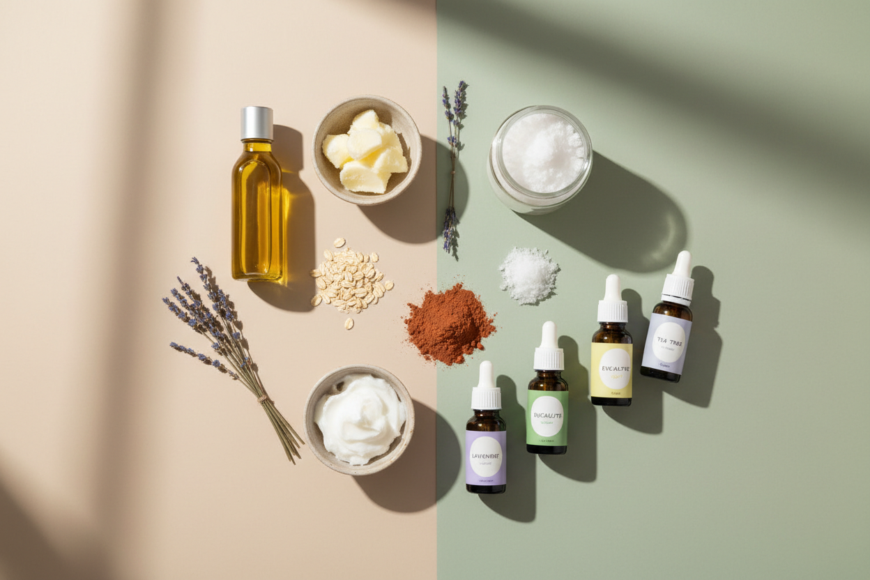 natural ingredients for soap